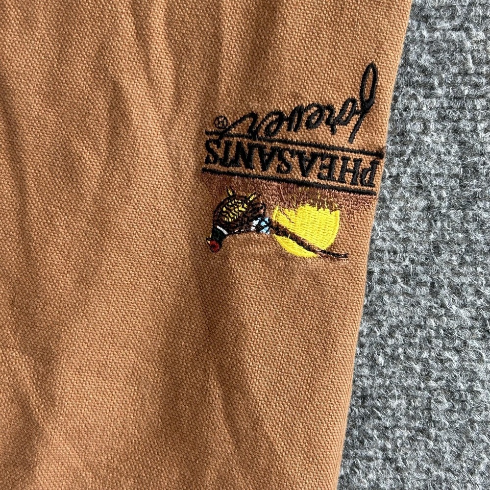 Browning Pants Mens 40x32 Brown‎ Canvas Brush Upland Hunting Pheasants Forever - Picture 11 of 11